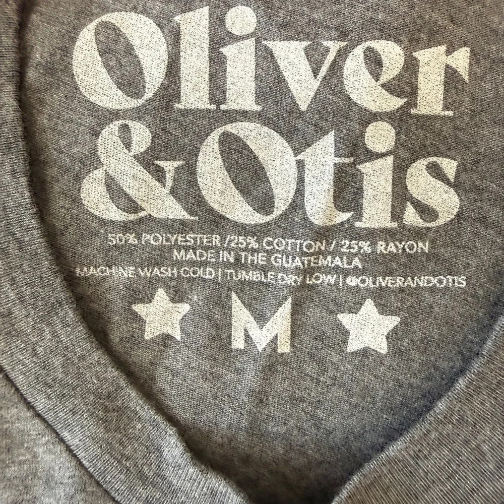 Oliver & Otis Gray Merry & Bright T-Shirt - Picture 3 of 5